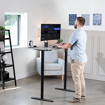テーブル・机 kepmama Amazon.com: COSTWAY Electric Stand up Desk Frame, Ergonomic