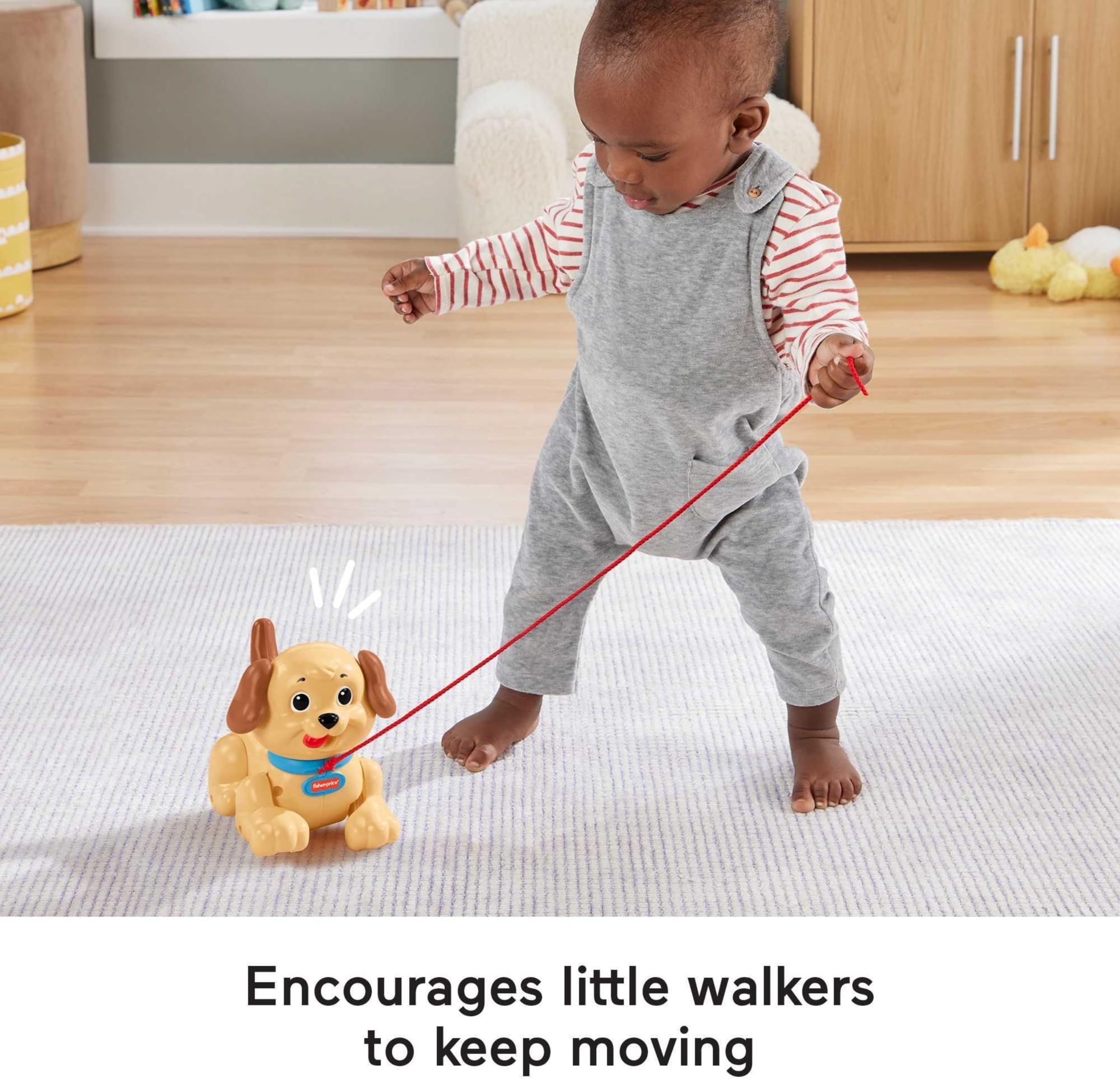 Fisher-Price H9447 Zabawka do ciągnięcia dla dzieci uczących się chodzić H9447