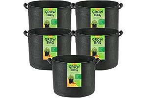 LotFancy 10 Gallon Grow Bags: Revamp Your Gardening Experience with Durable Fabric Planters