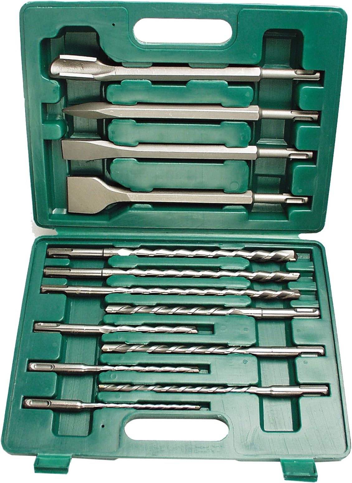 MannesmannM12588 SDS-Plus Drill Bit and Chisel Set 13 Pieces