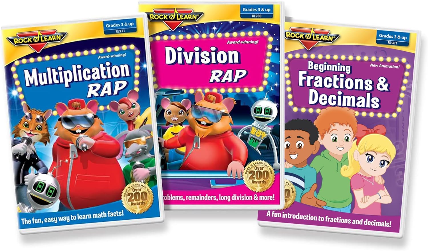 ROCK N LEARN Multiplicación y más colección de DVD: Rap de ...