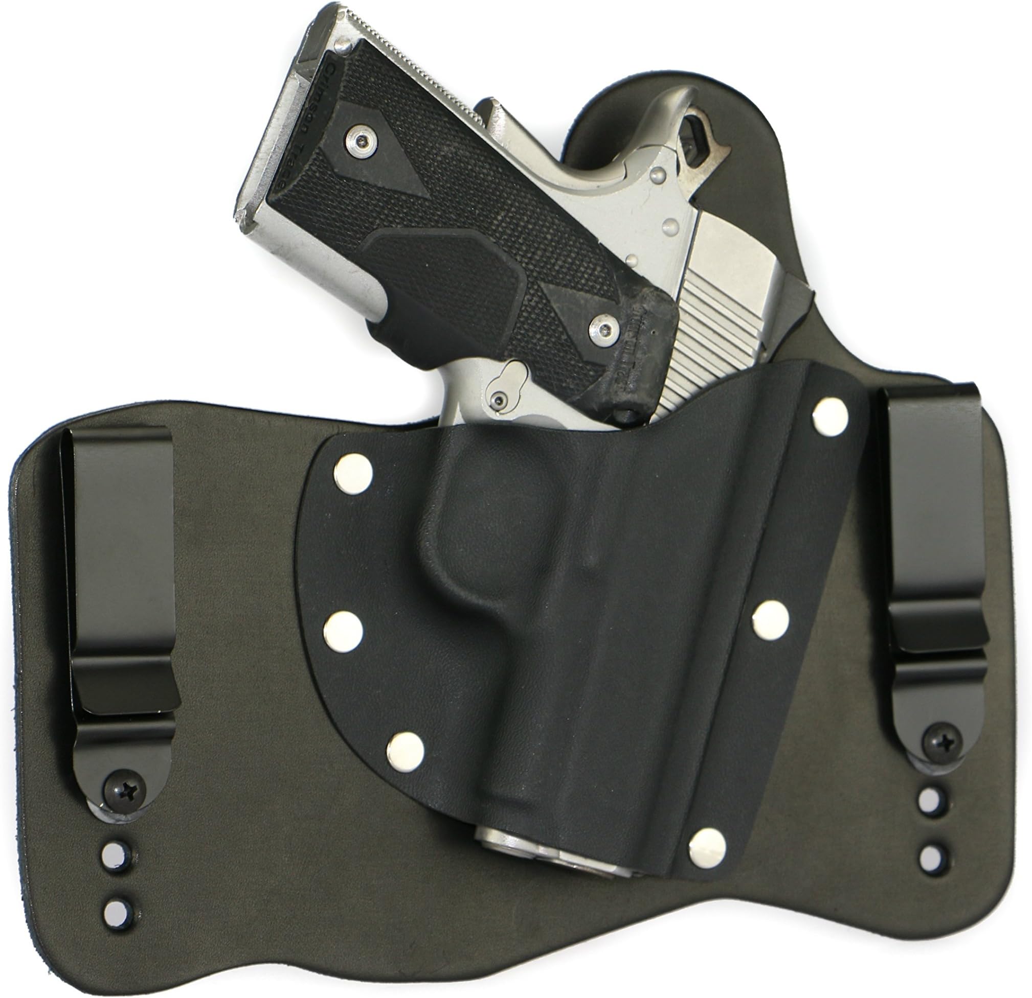 FoxX Holsters Kimber 1911 Pro Carry II, Pro TLE II in The Waistband Hybrid Holster Tuckable, Concealed Carry Gun Holster