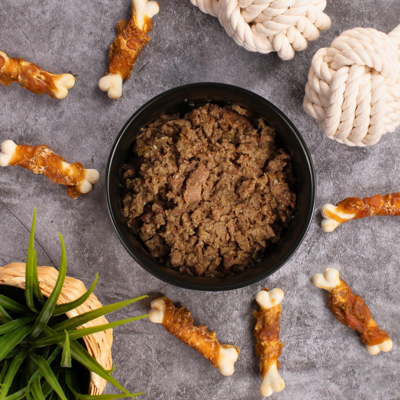 Lecker.Pet® 33 x 150 g Luna's pâté Fine Riche en Dinde, Aliment pour Chiens