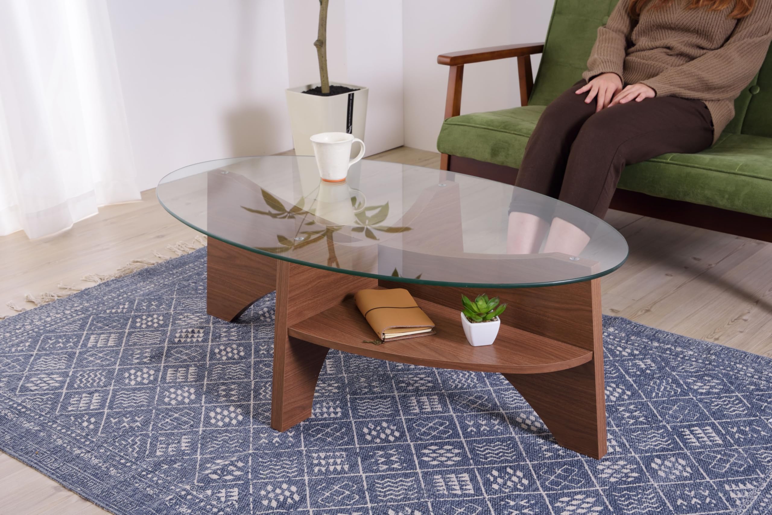 AZUMAYA オーバルテーブル LE-454WAL AZUMAYA オーバルテーブル LE-454WAL Amazon.co.jp: AZUMAYA