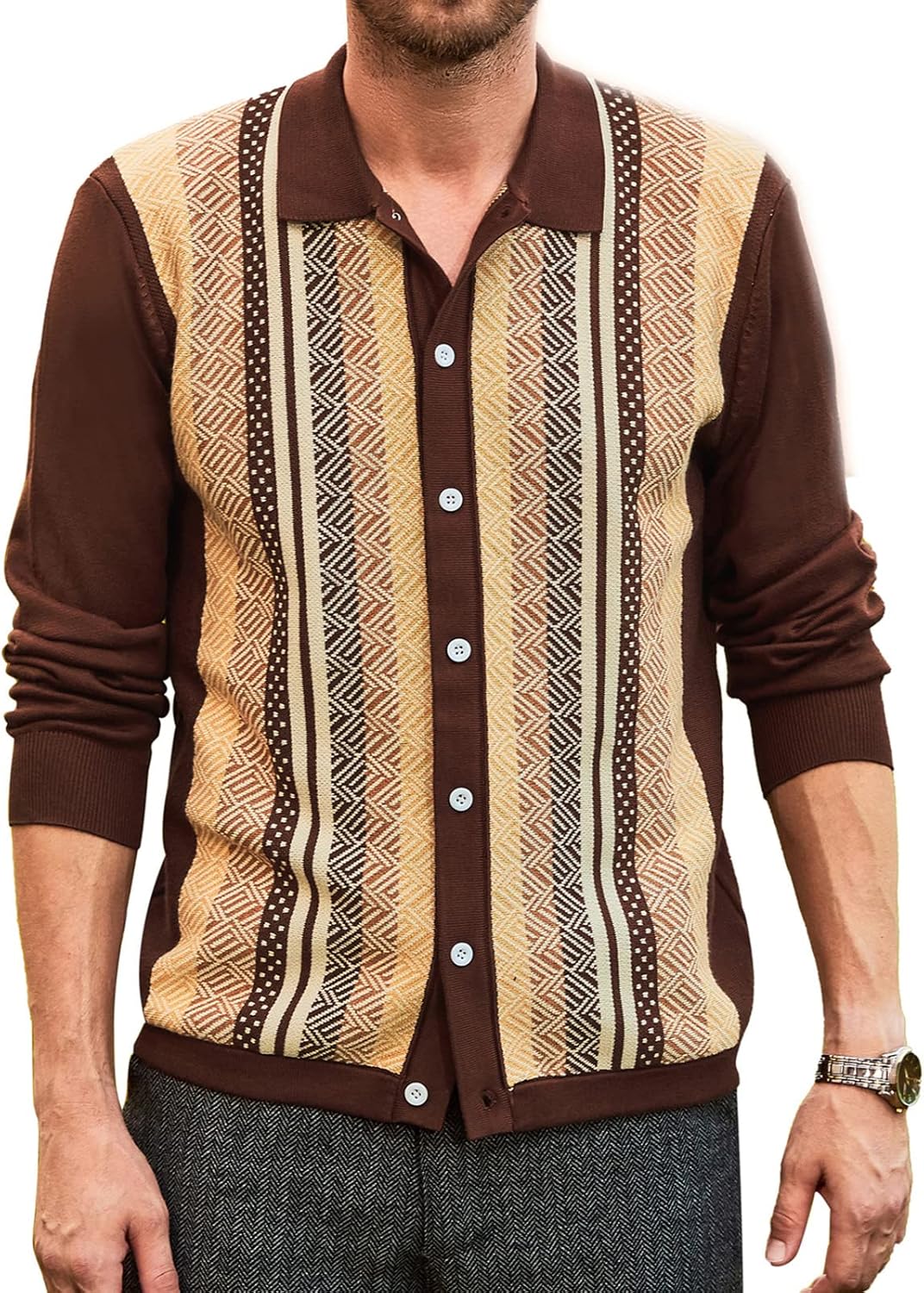 PJ PAUL JONES Men's Classic Pullover Sweater