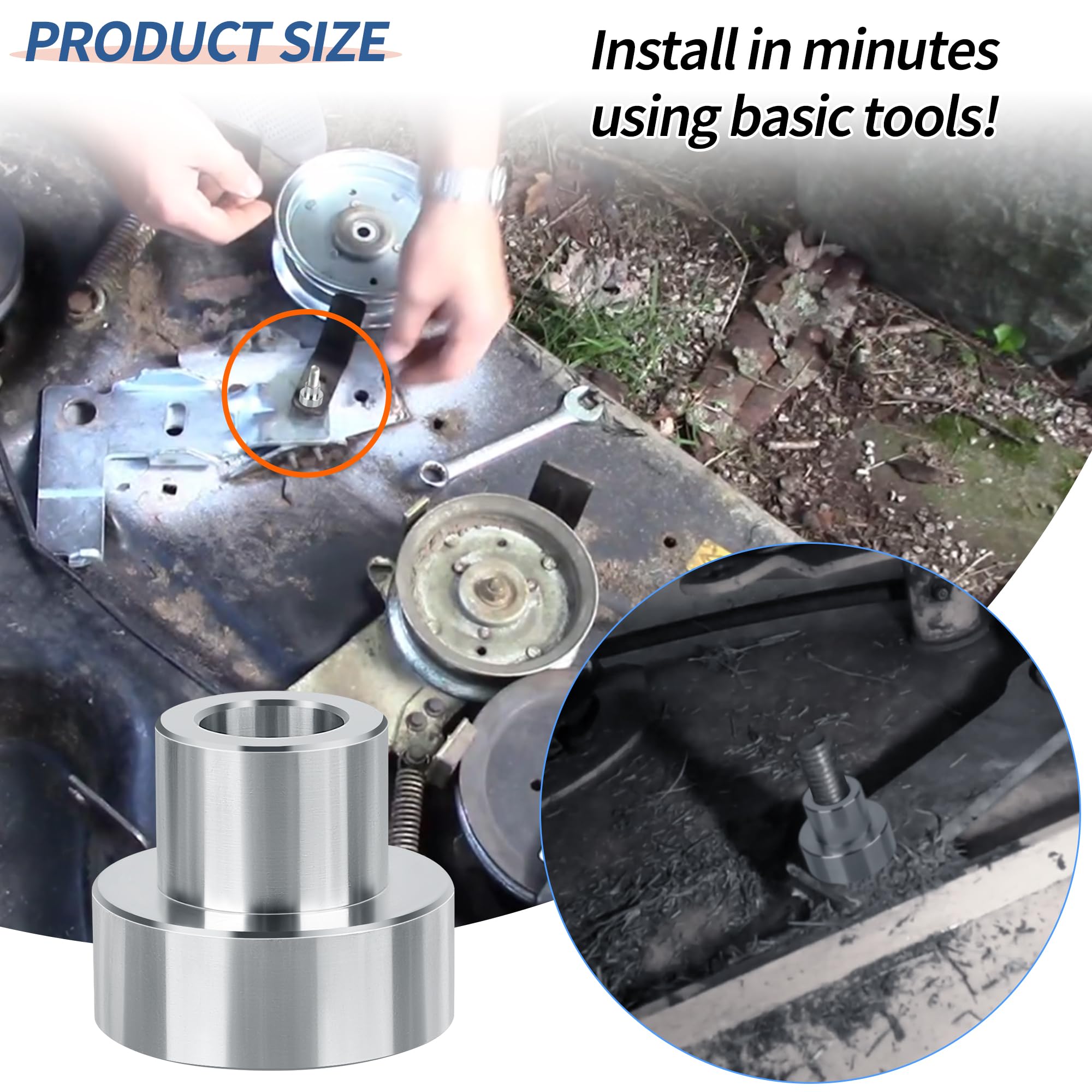 Amazon.com : Dinlon 748-05029A Lawn Tractor Shoulder Spacer