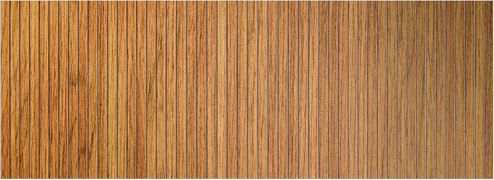 Painel Cabeceira Ripada Cama Casal Box Mdf Decoração Quarto (Freijó)