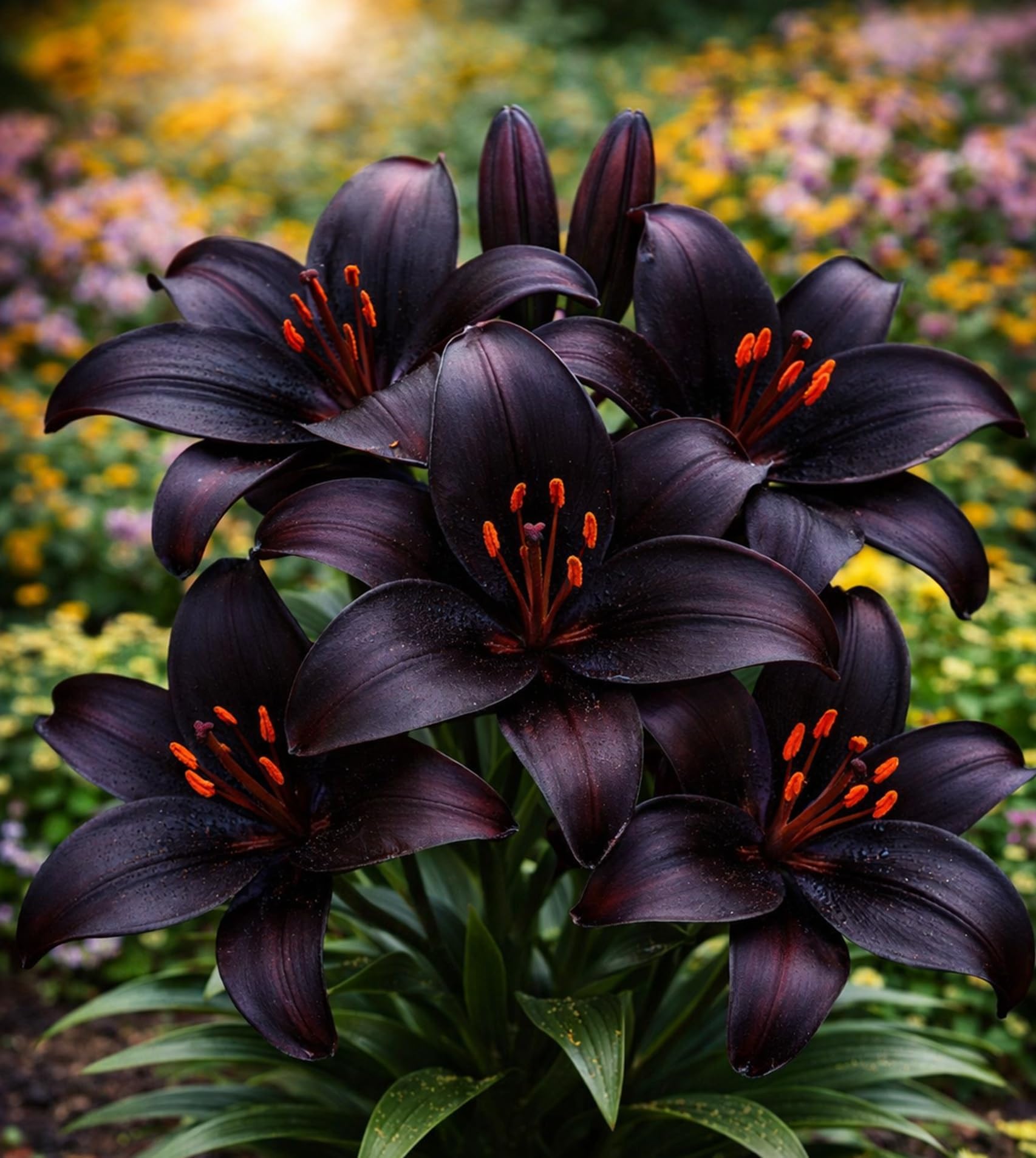 Blackstone Lily Bulbs for Planting - 5 Bulbs