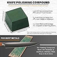 Vista 6 de Rolling Knife Sharpener Kit, Kitchen Knife Sharpener Set, Knife Sharpening Tools, 15 & 20 Degree Sharpening for Kitchen Knives, Diamond and Ceramic