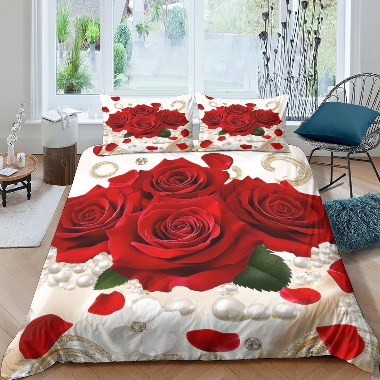Ctjqhvkz Style-2 3D Printed Fitted Sheet Microfiber Bed Cover For Adult And Teen Bedrooms, Dustproof, Non-Slip, Machine Washable, Decorative Bedroom Bedding For Home And Guest Rooms Single（135X200cm）