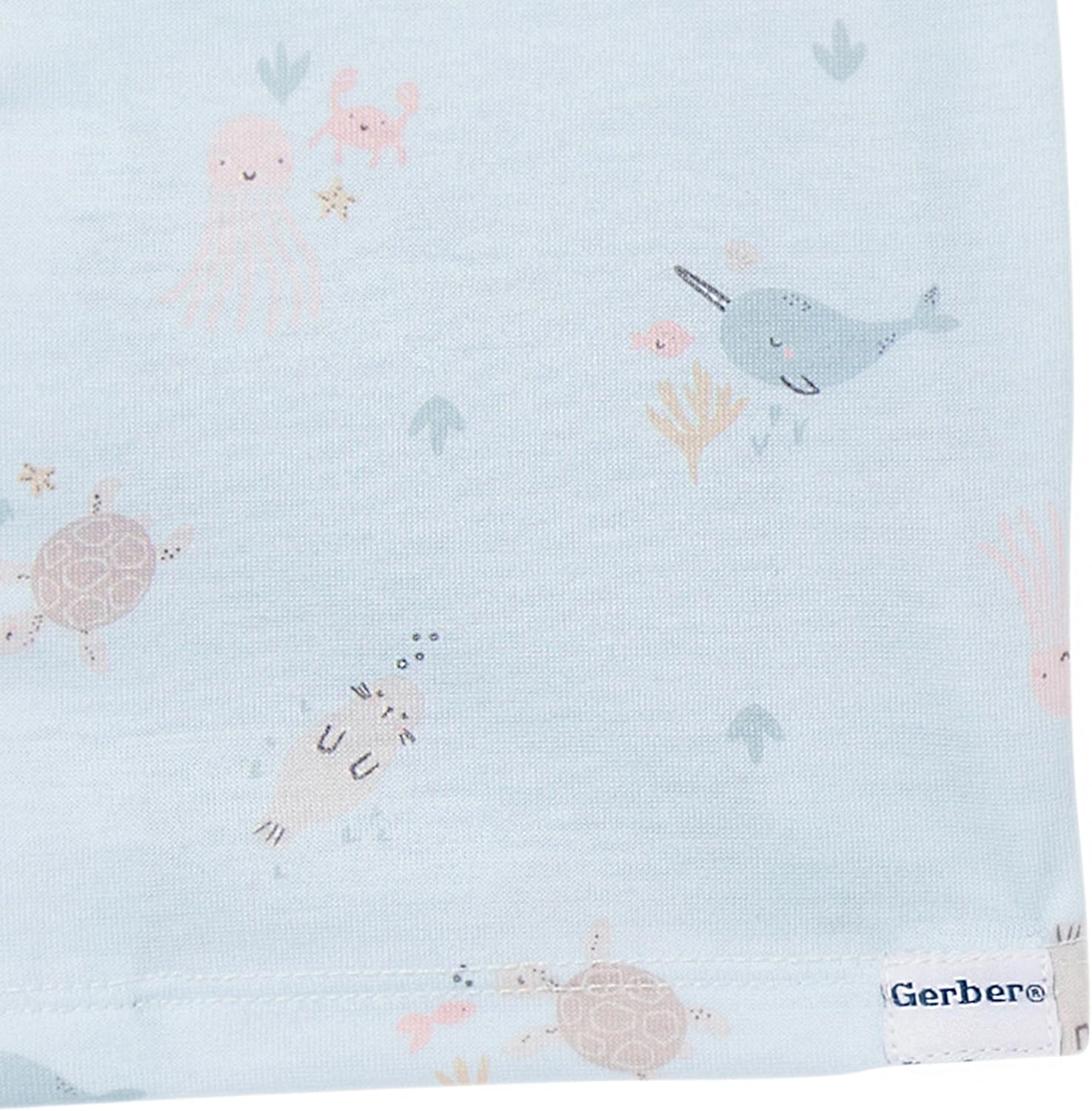 Gerber Baby Girls Toddlers and Baby Girls' 2-Piece Coat Style Pajama Short Set - Image 5