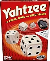 Hasbro Yahtzee Classic Dice Game - Fast-Paced Strategy for Kids, Teens, Adults, Family Game Night, Ages 8+