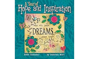 A Year of Hope and Inspiration 2024: A Mini Calendar By Deborah...