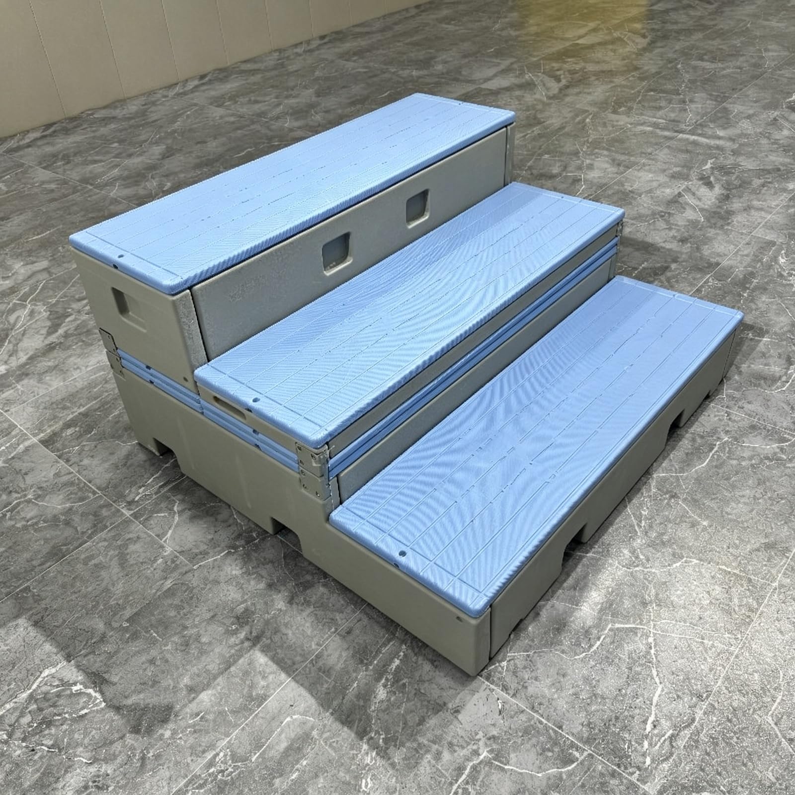 3-Tier Interlocking Choral Riser System Modular Stackable Performance