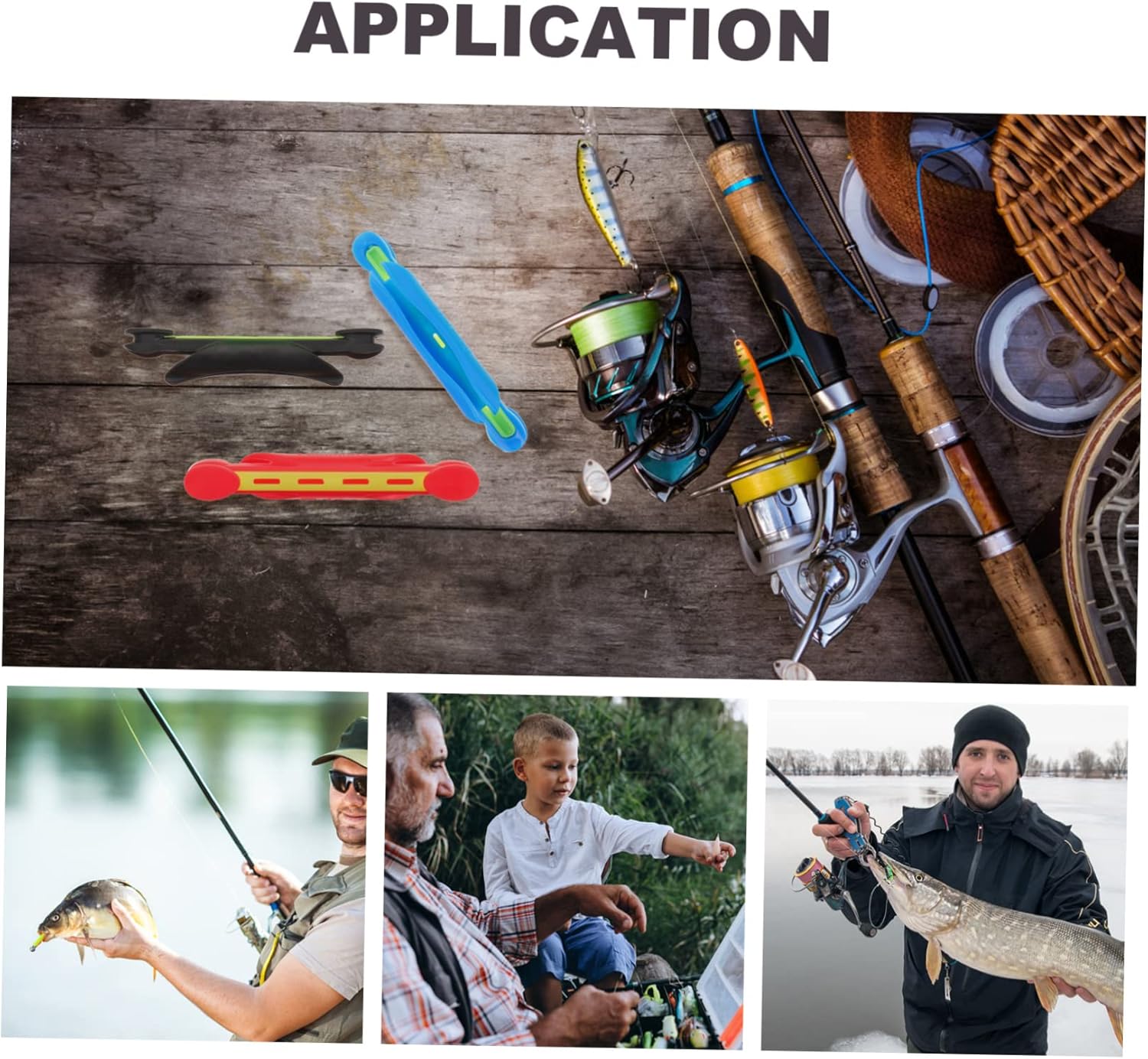 ibasenice Fishing Rod Spool Winding Fishing Tackle Fishing Equipment Line Winder Fishing Winders Rods Fishing Line