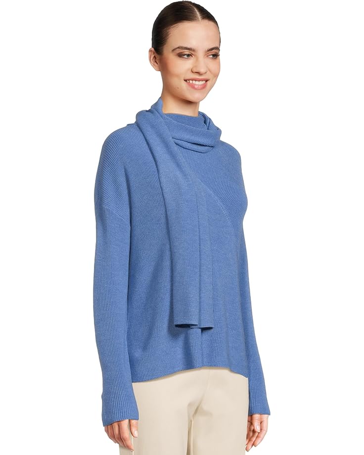 Elliott Lauren It's a Wrap - Long Sleeve Relax Sweater with attached Scarf - #2 of 5