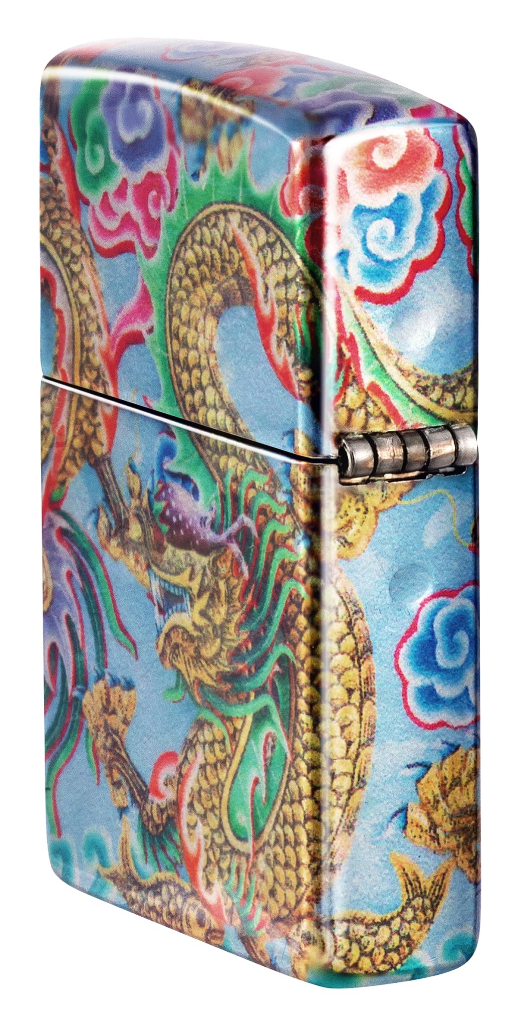 Zippo Benzin-Feuerzeug Color Dragon Design 60006581, unbefüllt