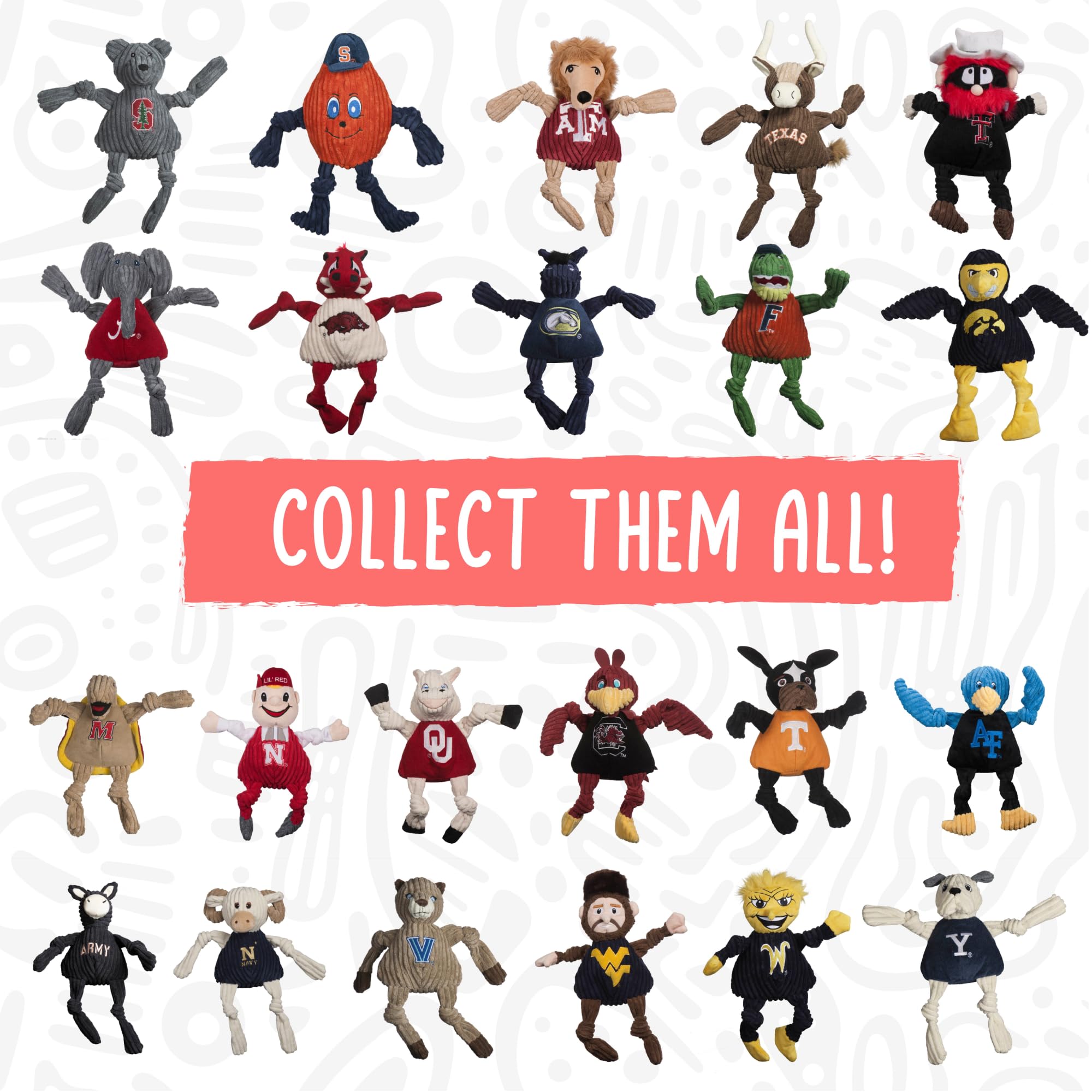 HuggleHounds - Mascota de Pana con Licencia Oficial