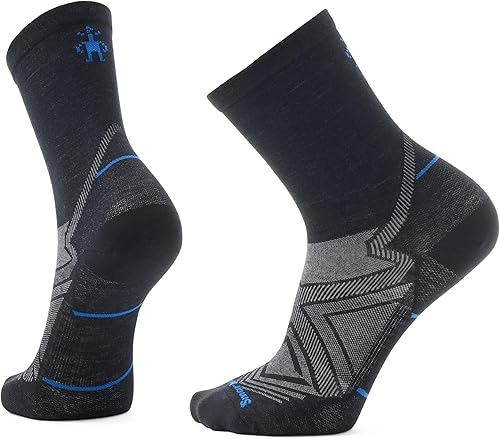 Smartwool Calcetines Run Zero Cushion Mid Crew para hombre