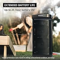 Vista 2 de Sony SRS-XP700 X-Series Wireless Portable-BLUETOOTH-Karaoke Party-Speaker IPX4 Splash-resistant with 25 Hour-Battery,Black