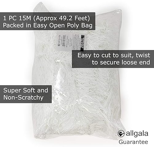 Miniatura 2 de Allgala - Guirnalda de oropel para decoración navideña de 50 pies.