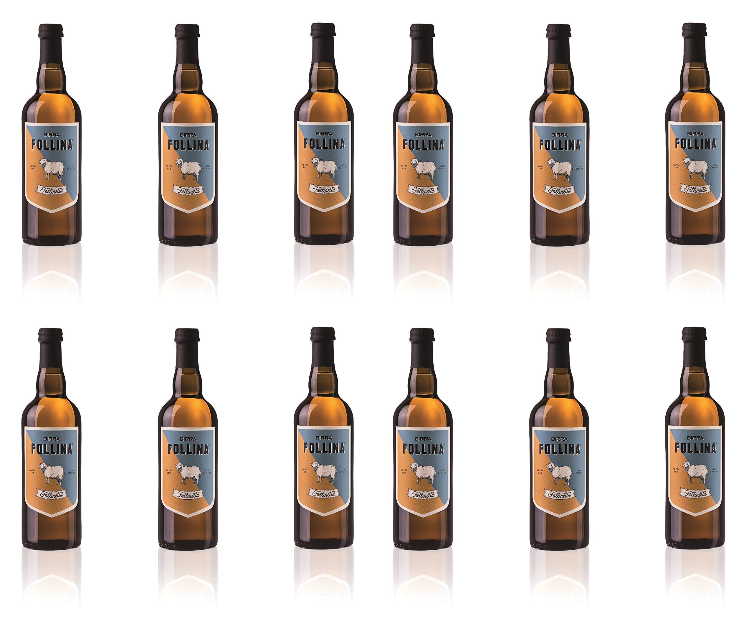Birra Follina - la Follinetta - Birra Artigianale Belgian Saison non filtrata e non pastorizzata - 75cl - Gradazione Alcolica 5.0% - Prodotta in Italia (12)