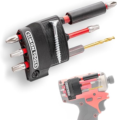 Soporte magnético para brocas Milwaukee M12 Impact Driver & Drill - Milwaukee Bit Holder para M12