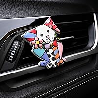 Vista 4 de Romero BRITTO Ambientador de coche 'Dog', aroma primaveral, uso de 30 días