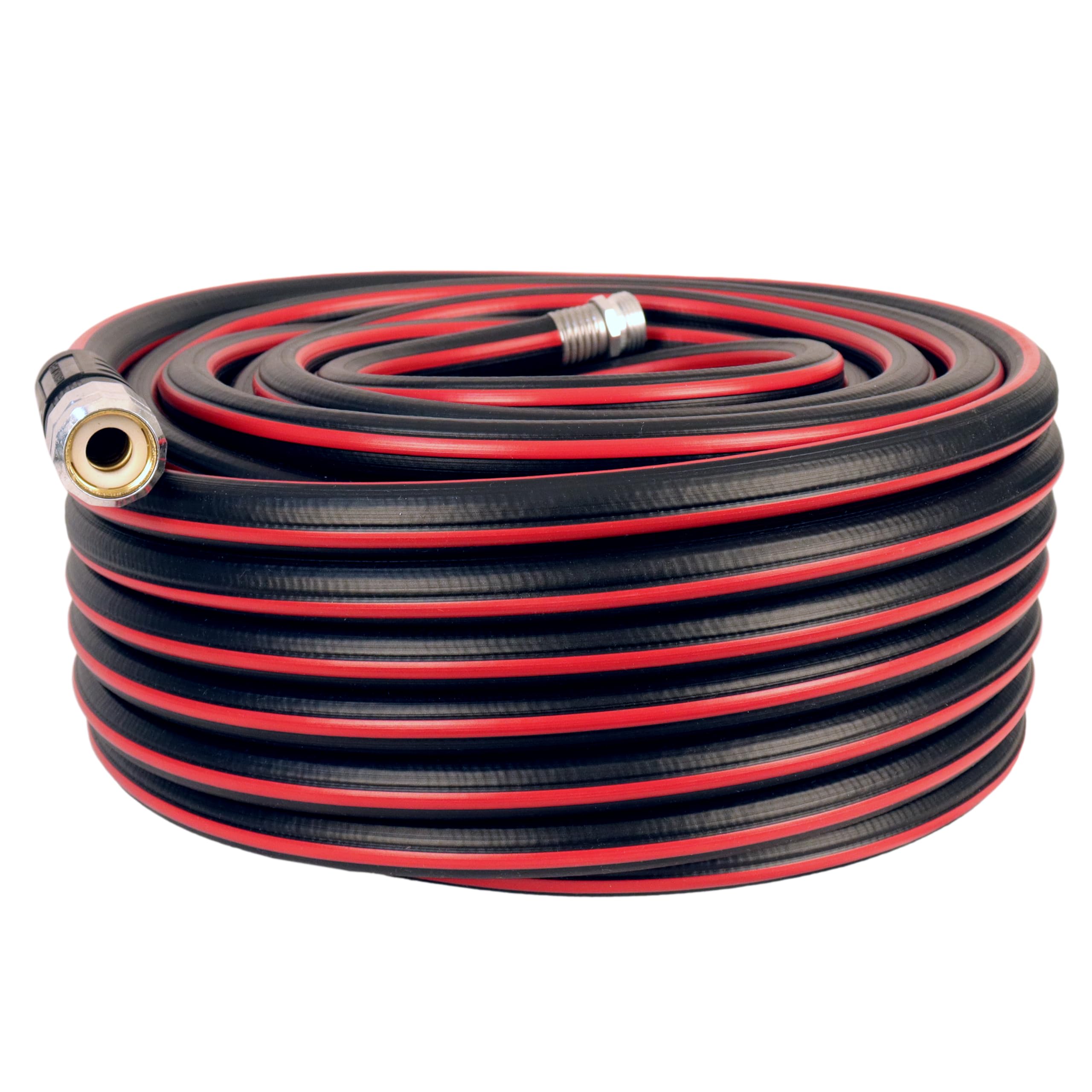 Kink Control Pro - Manguera de jardín con resistencia UV superior, mango ergonómico, alta resistencia a la rotura y tecnología de estructura de triple refuerzo para resistencia a las torceduras, 15 m