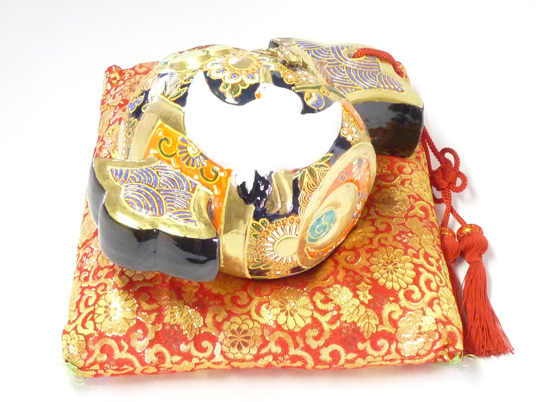 ☆九谷焼☆ ●打出の小槌● ●縁起物● ●飾り物● 九谷焼 打ち出の小槌 縁起置物 - メルカリ