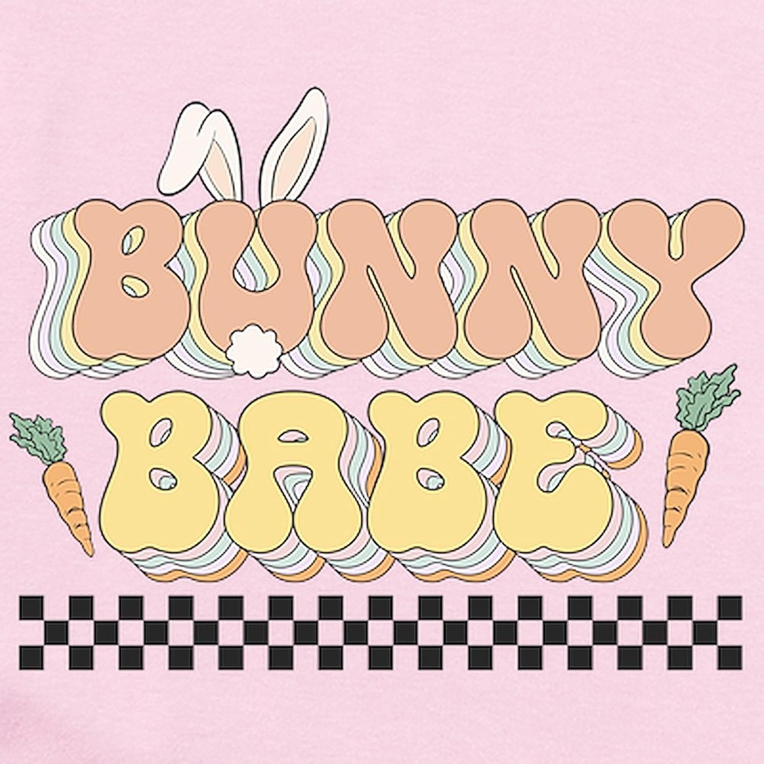 CafePress Easter Bunny Babe Body Suit Cute Long Sleeve Infant Baby Bodysuit Romper