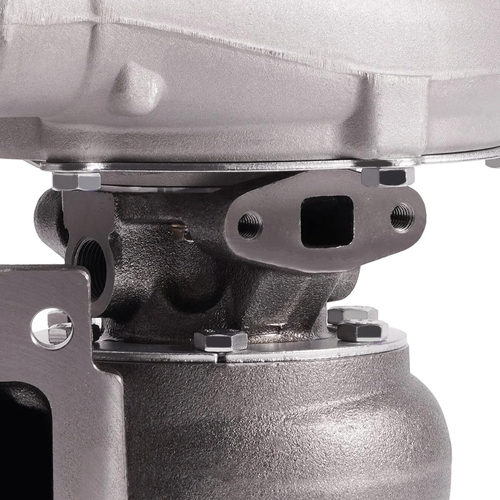GT30 GT3037 GT3076 Flangia a 4 bulloni Raffreddamento ad acqua Universale per caricabatteria per motori