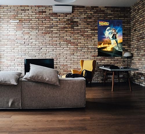 Miniatura 6 de Póster de película enmarcado de Regreso al futuro (estilo regular, sin créditos) (tamaño 24 x 36 pulgadas) (sin marco)