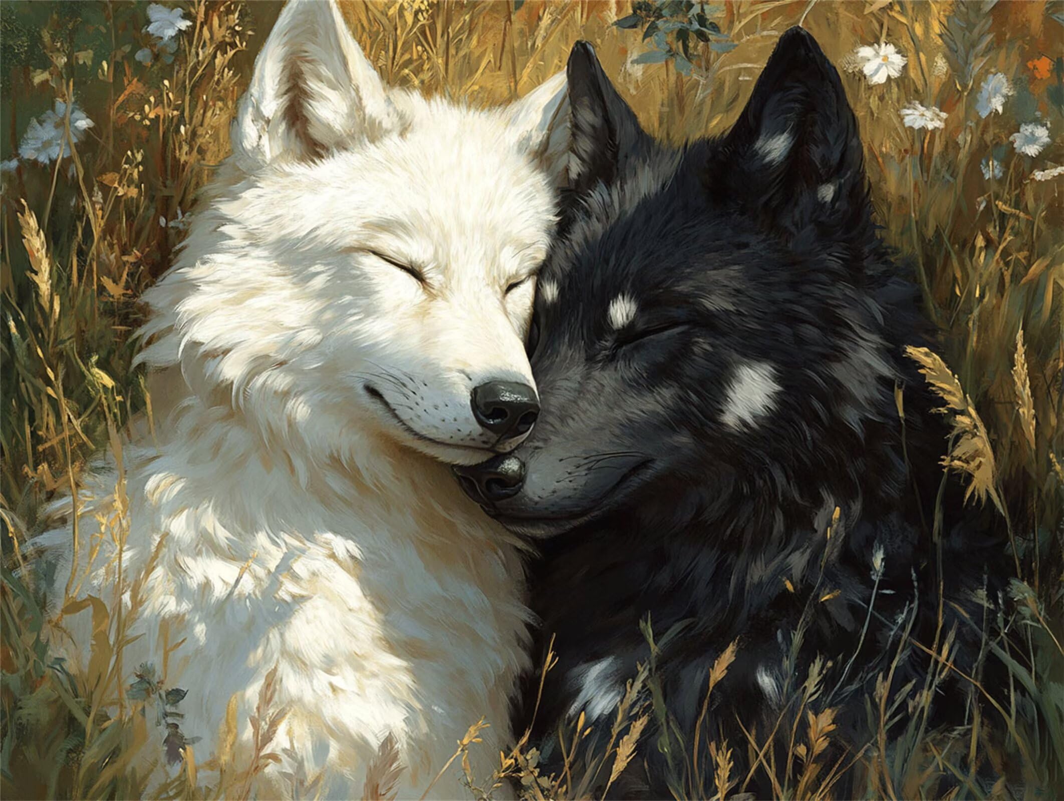 Puzzle dla dorosłych 2000, roślina wilk, 99 x 70 cm, n-870