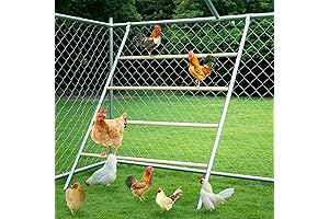 YUMEKA 55.1' Chicken Roosting Ladder: Perfect Perch for Poultry