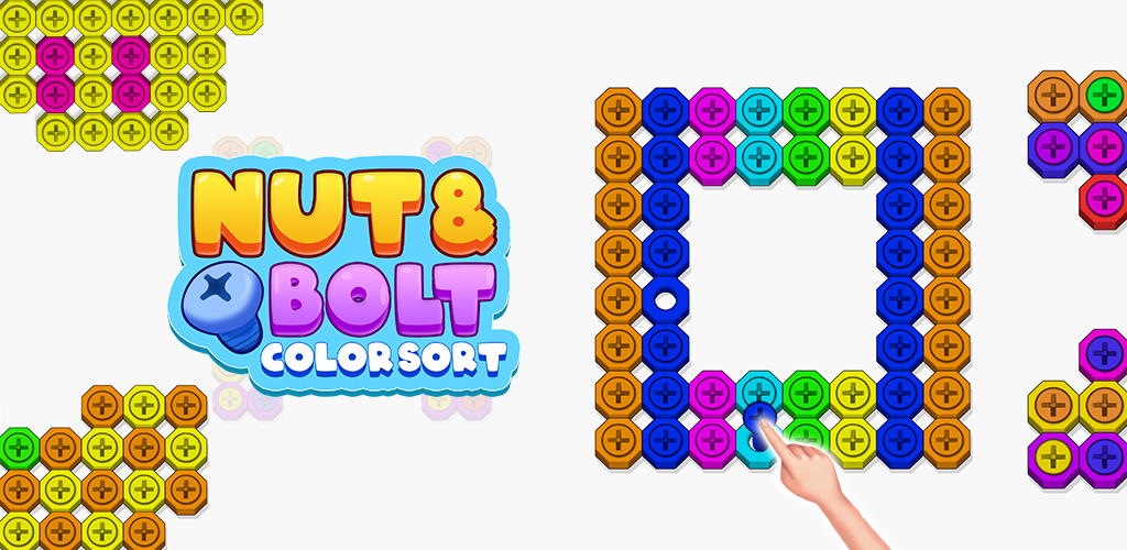 Nuts & Bolts Sort 3d: Color Sorting Puzzle - App on Amazon
