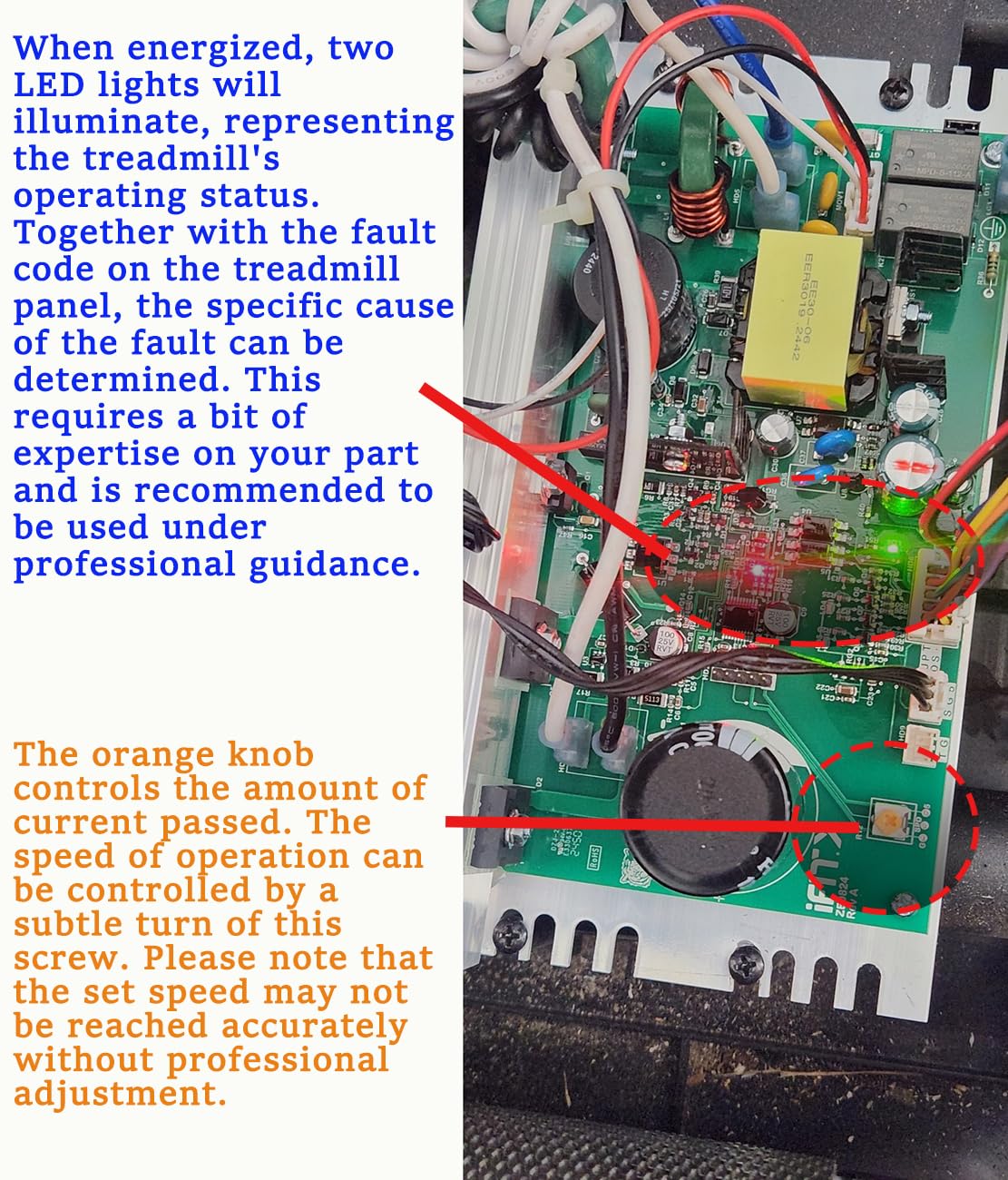 Amazon.com: MC1648DLS 386763 Treadmill Control Board 110V