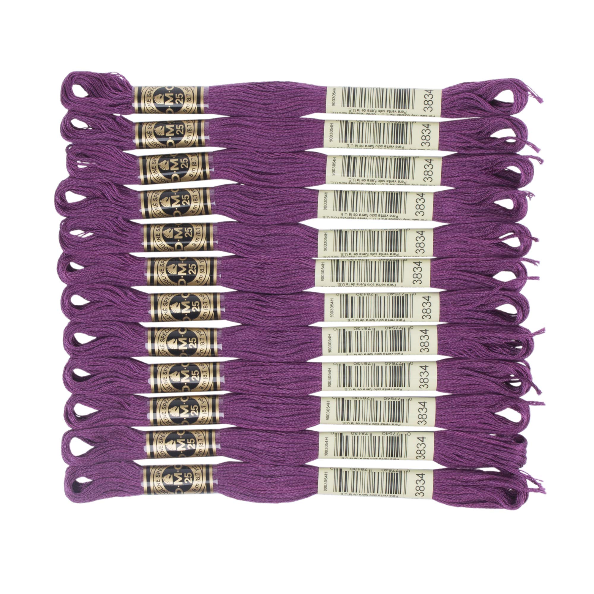 DMC 6-Strand Embroidery Cotton Floss, Dark Grape