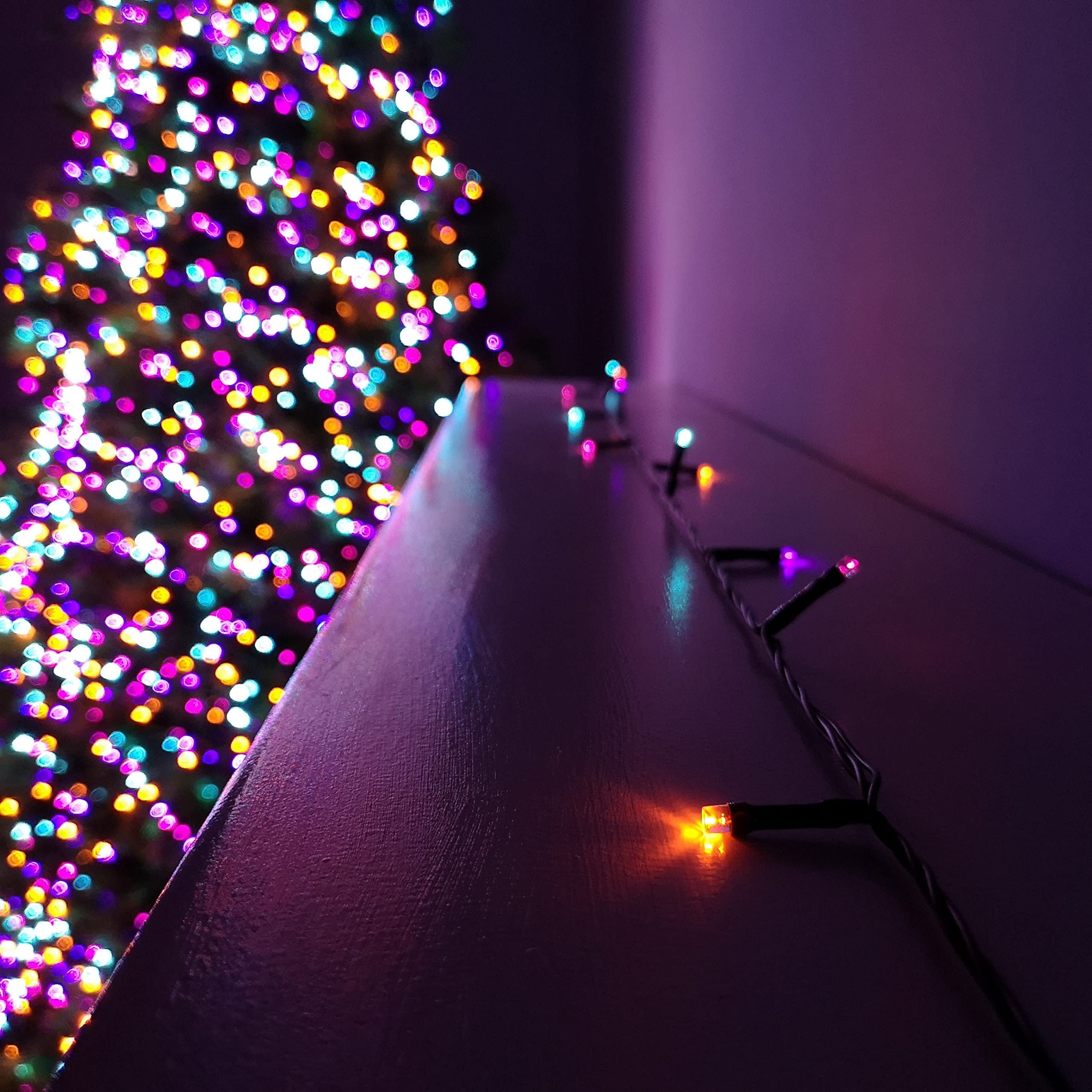 Samuel Alexander 20m Rainbow LED Fairy Lights with Timer