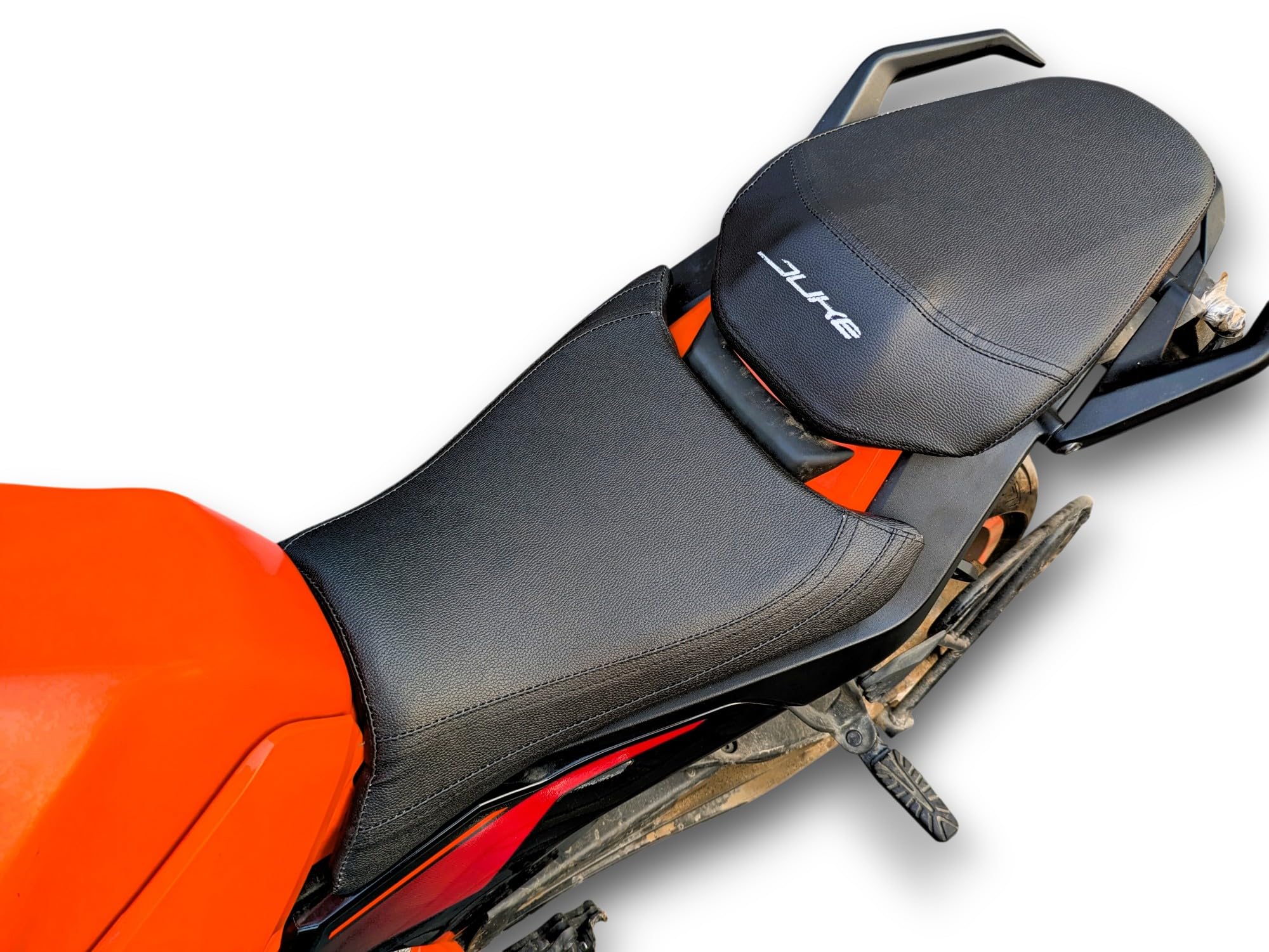 250 Duke Generation 3 Bike SEAT Cover,PU Leather,Double Stitched,Soft Touch,Water Proof.Double Nylon Stitch.Black Colour-image-28