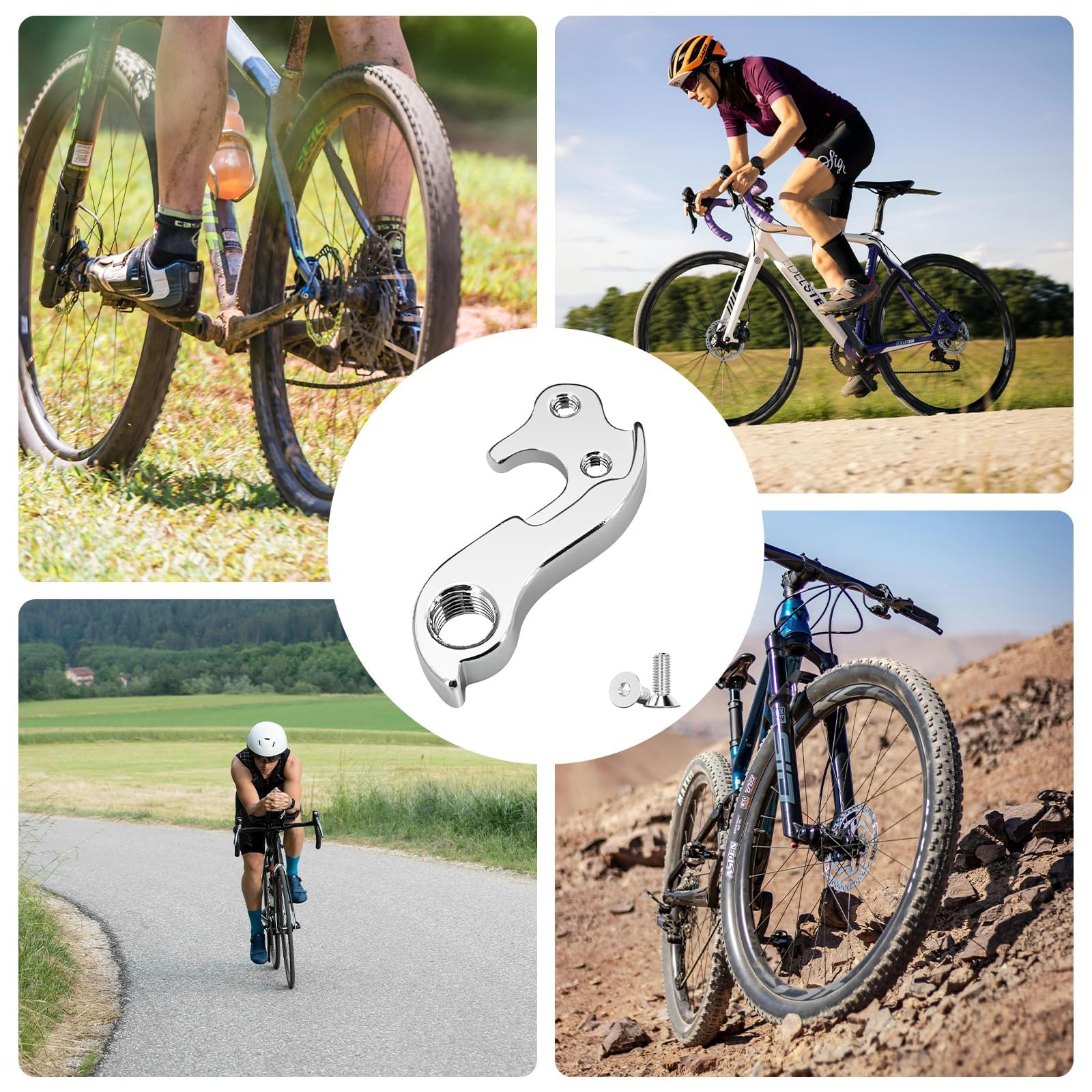 Patte De Dérailleur 58 Avec Boulons De Fixation Pour Différents Modèles Ironhorse Canyon Feutre Le Tour De France Focus Marin Diamondback Raleigh