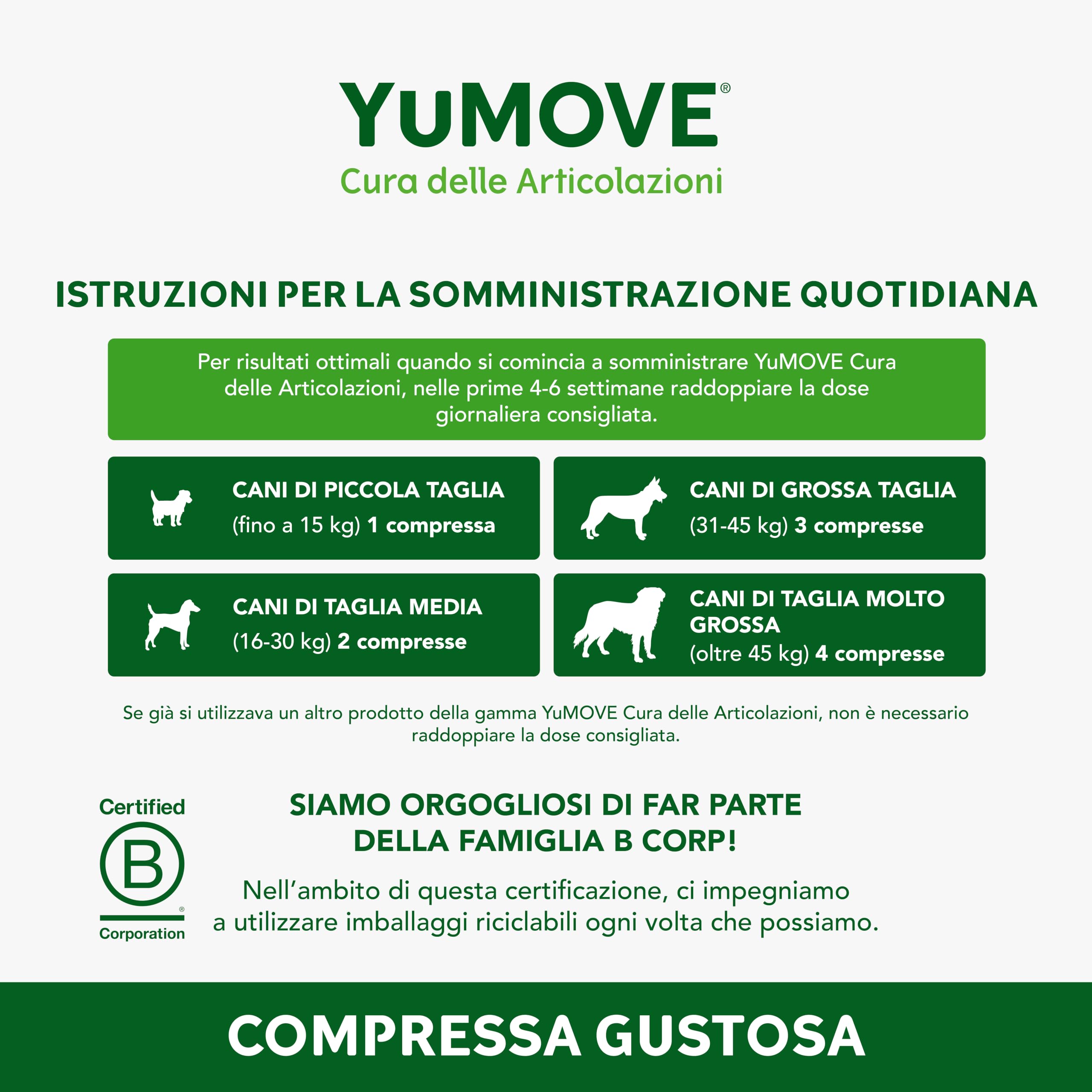 YuMOVE Joint Care Cani Articolazioni Senior + Adulto Superpack - Pack 240+300 Compresse - ActivEase Cozza Verde - Glucosamina & Condroitina - Supporto Cane Quotidiano Tutte Le Razze Completo