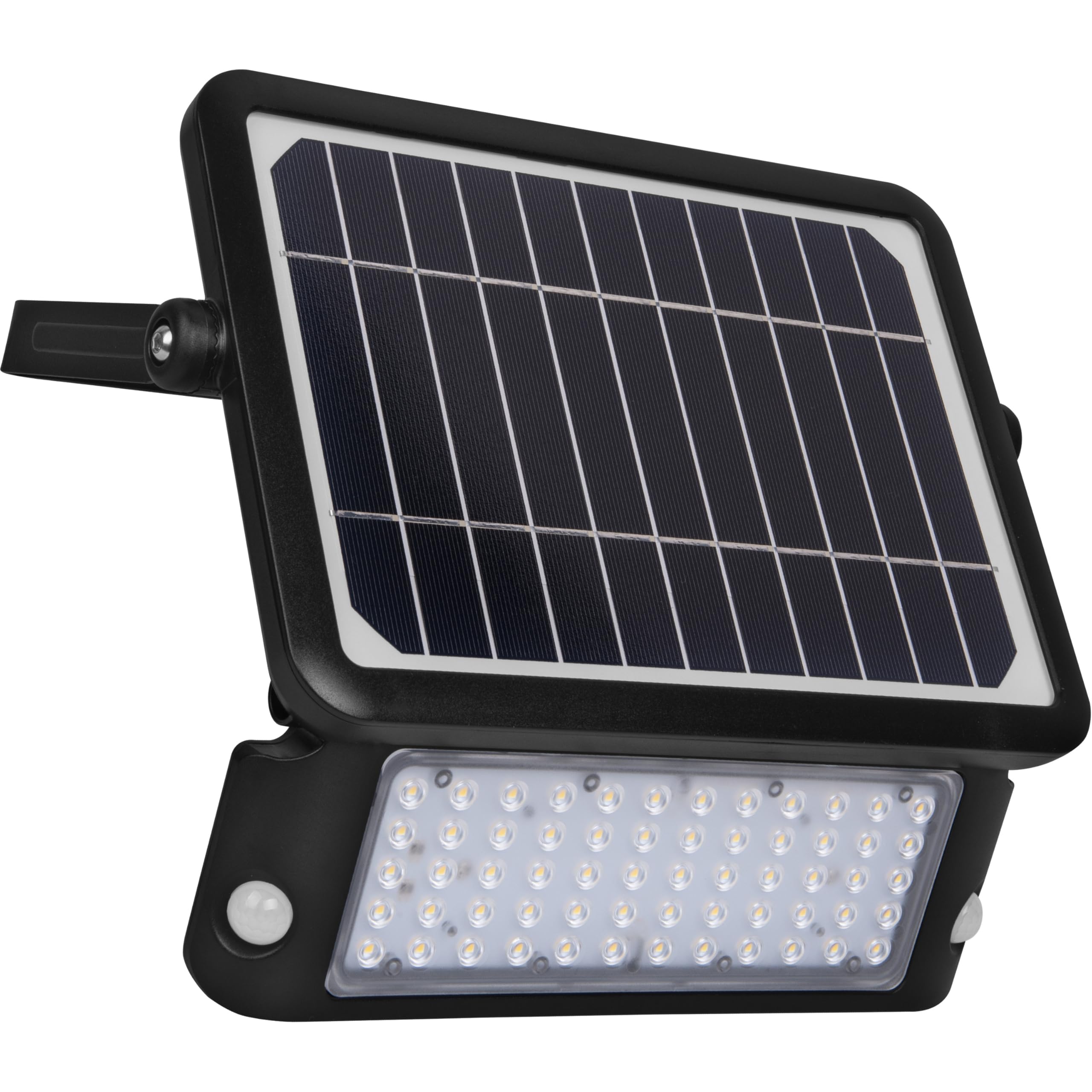 Luceco Solar Guardian PIR Floodlight Black, IP65 Rated, 10 Watts