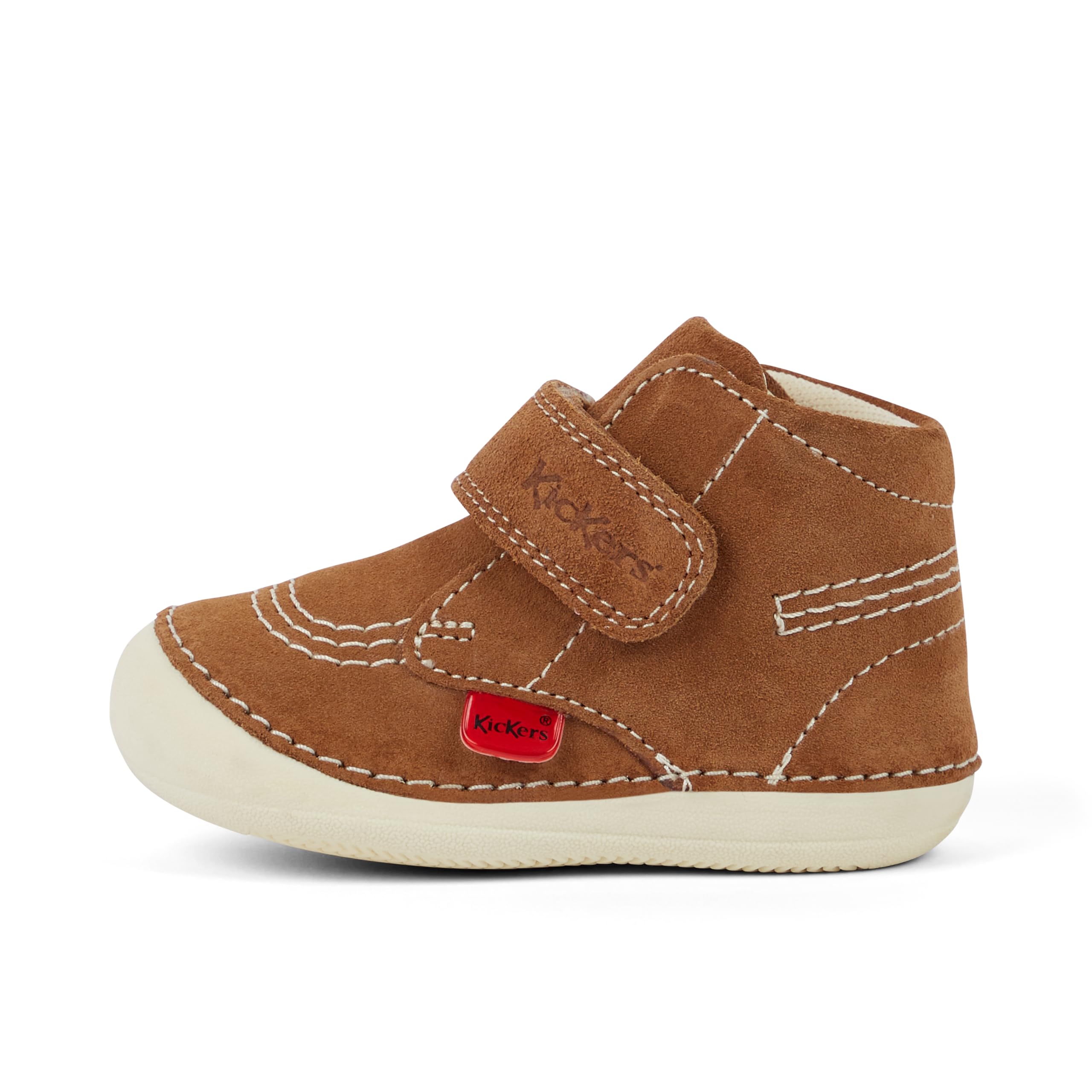 Kickers Softer Hi Boots | Soft Sole | Easy Fasten | Comfortable | Cushioned BottesMixte bébé