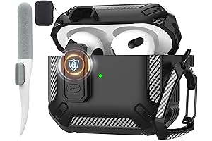 Protective Airpods 3 Case with Keychain