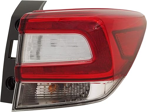 Garage-Pro Luz trasera para Subaru Impreza Hatchback 2017-2019, Subaru Crosstrek Passenger 2018-2019, montaje de luz trasera con bombilla, exterior