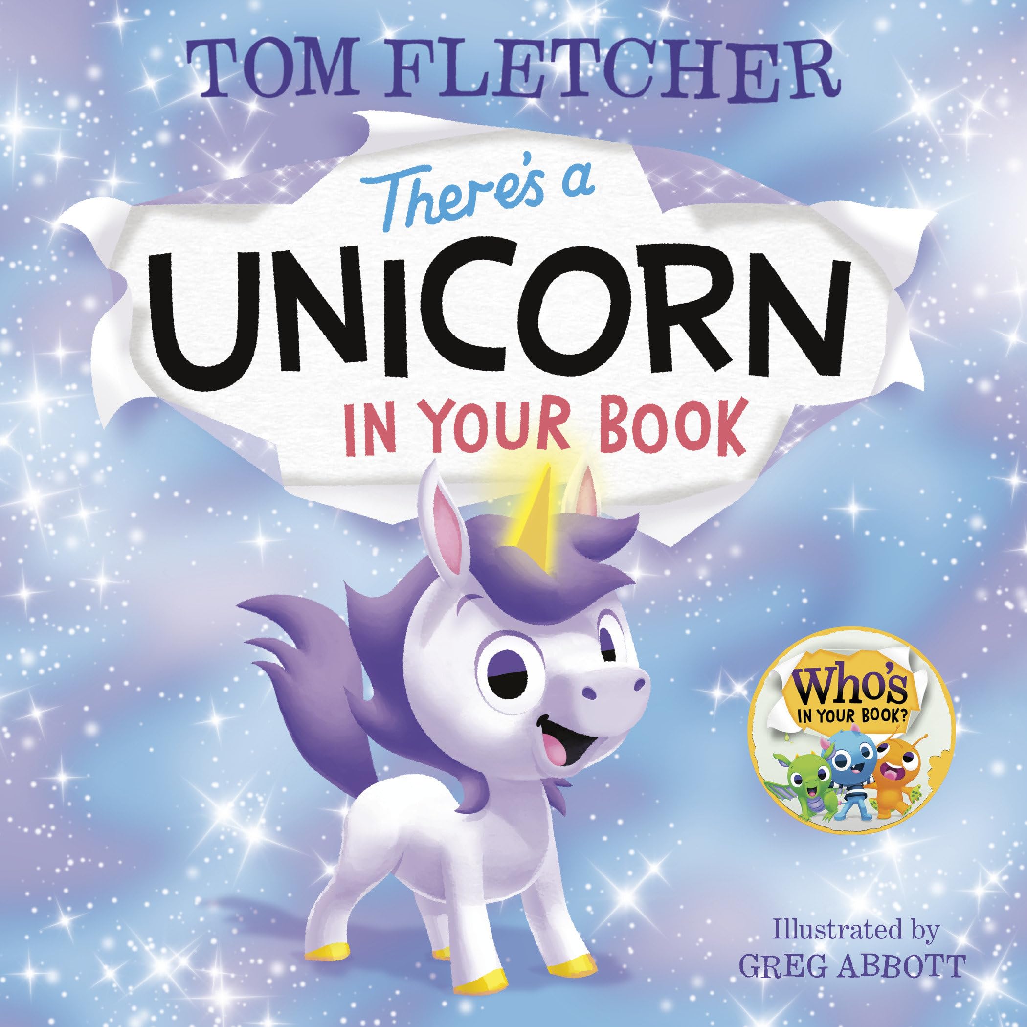 There's a Unicorn in Your Book (Who's In Your Book?) Board book – Picture Book, September 6, 2022