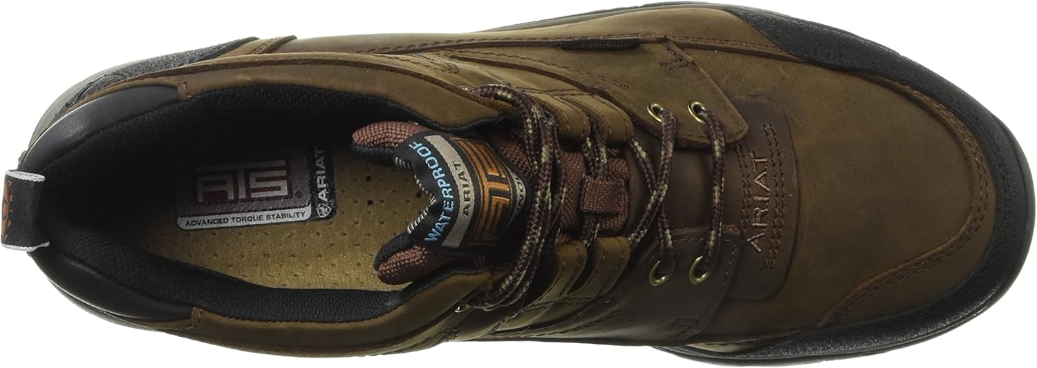 Ariat Terrain Waterproof Hiking Boot Mens Leather Waterproof Outdoor Hiking Boots