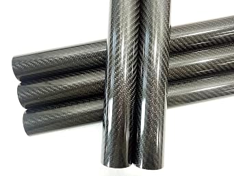1pc 3K Carbon Fiber Tube 36x30x500mm Roll Wrapped RC Aircraft