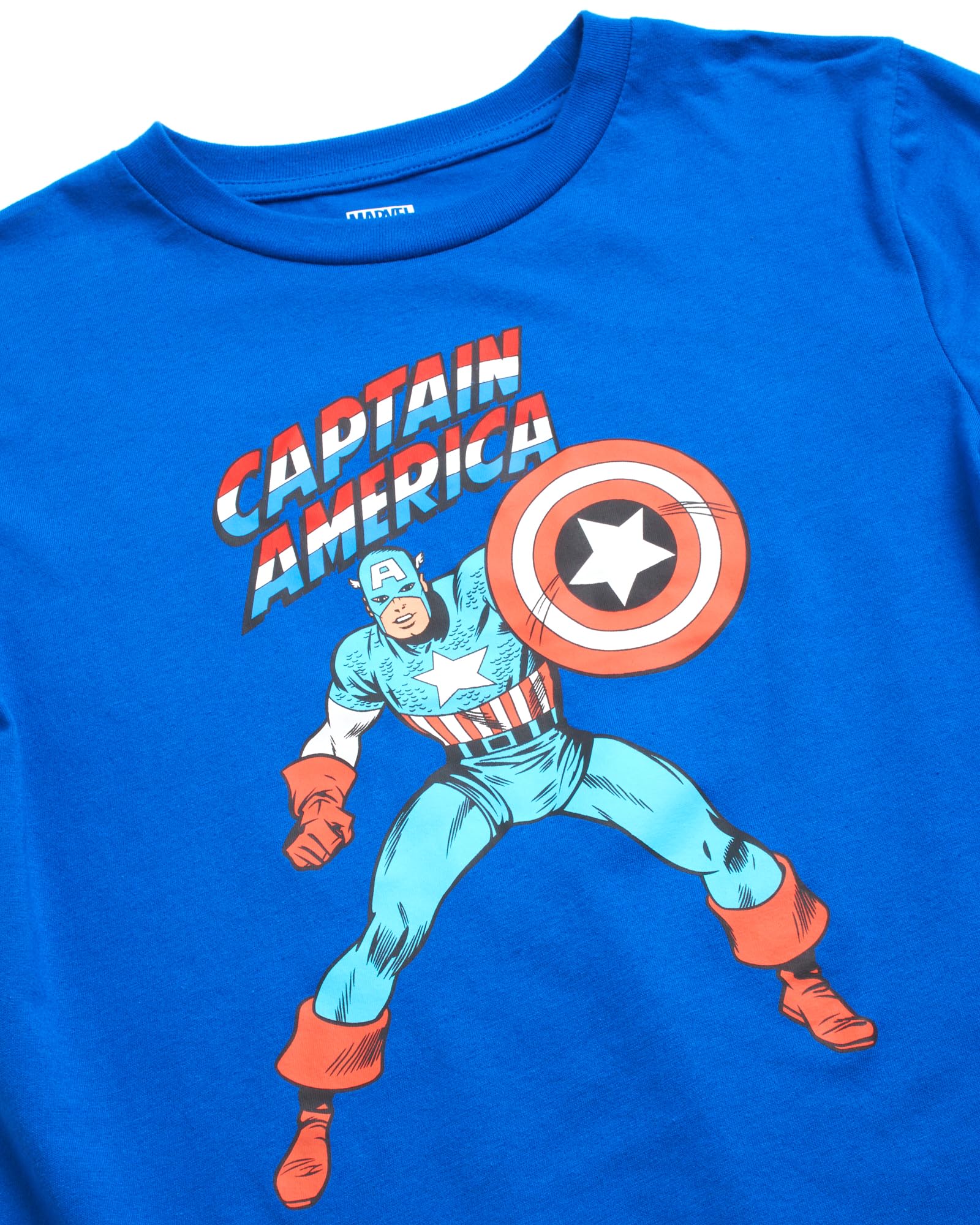 Marvel Avengers T-shirt chłopięcy - 5 sztuk koszulek superbohaterów Spider-Man Hulk Captain America Iron Man Black Panther (2T-16), Marvel Multi Hero, 2 lata, Marvel Multi Hero, 24 miesi?cy